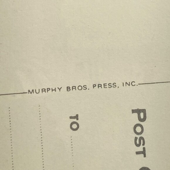 Vintage Key West FL Lighthouse Postcard By Murphy Bros.‎ Press Inc. Unposted - Picture 5 of 5